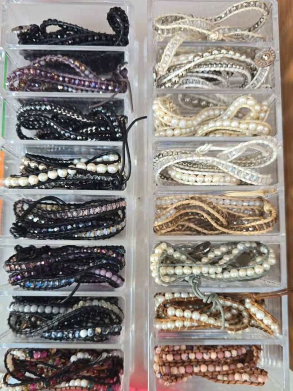 Lot of 16 Victoria Emerson Leather Wrap Bracelets - Multi-Wrap Jewelry